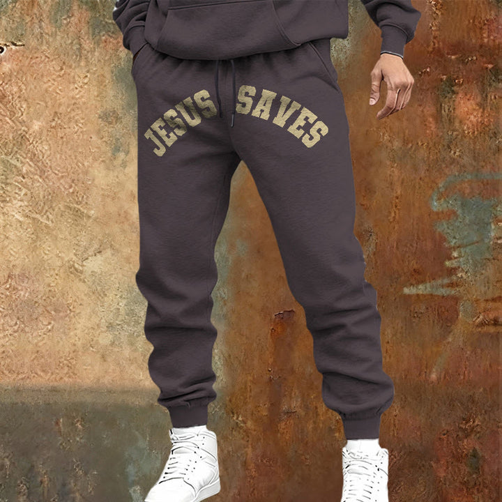 Christianartworkshop Gesù salva i pantaloni della tuta: promemoria quotidiano della redenzione divina - image 13