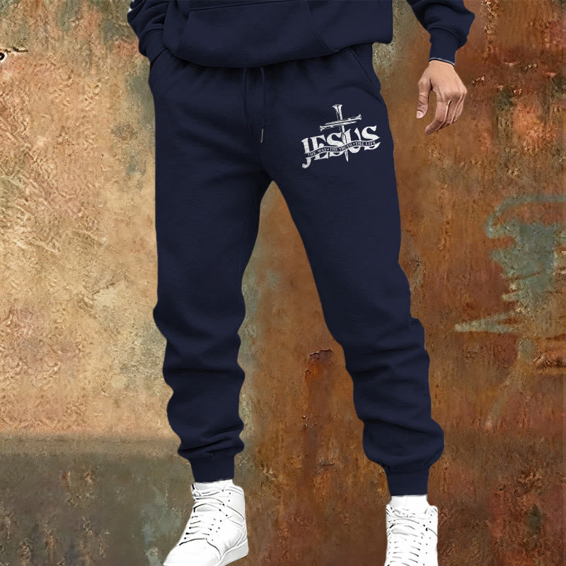 Pantaloni della tuta Jesus Sword Faith Christianartworkshop : fede elegante per i momenti quotidiani - image 5