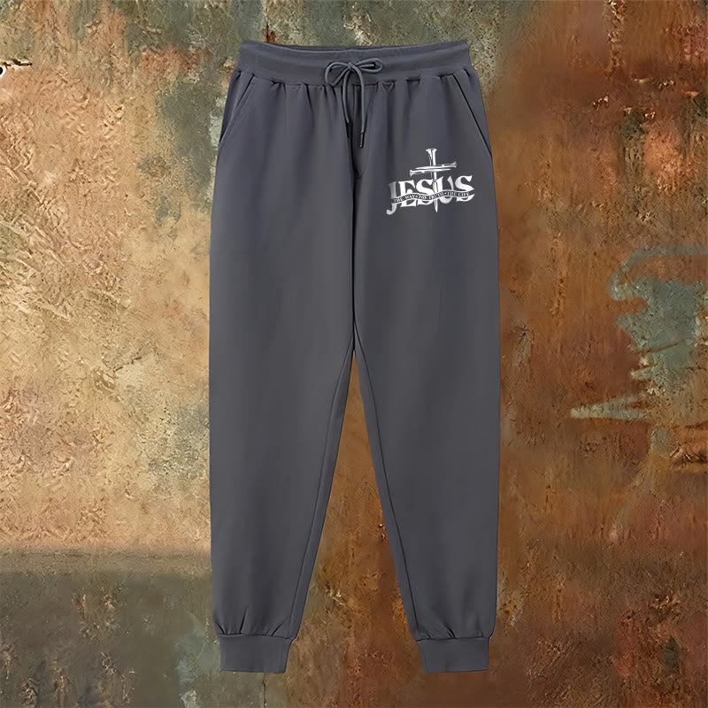 Pantaloni della tuta Jesus Sword Faith Christianartworkshop : fede elegante per i momenti quotidiani - image 10