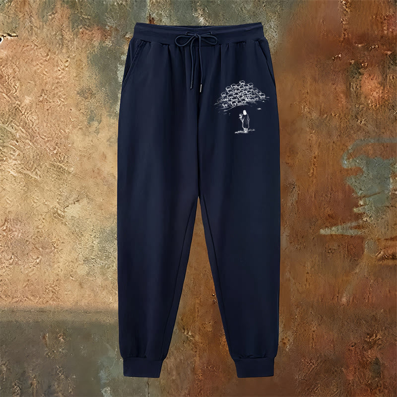 Pantaloni della tuta Good Shepherd Faith Christianartworkshop : da indossare ogni giorno con cura spirituale - image 14