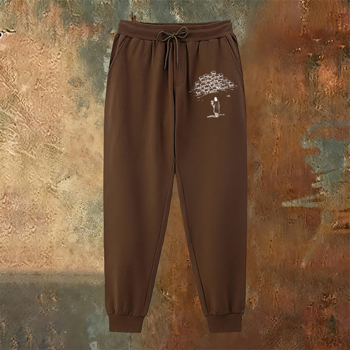 Pantaloni della tuta Good Shepherd Faith Christianartworkshop : da indossare ogni giorno con cura spirituale - image 2