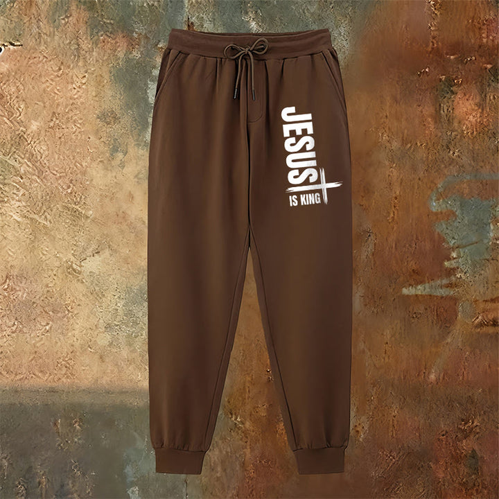 Pantaloni della tuta Jesus Is King Christianartworkshop : abbigliamento quotidiano con fede regale - image 10