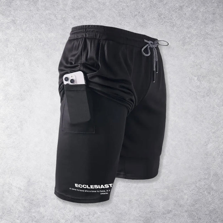 Christianartworkshop Ecclesiaste 3:8 Wings of War Performance Shorts - image 6