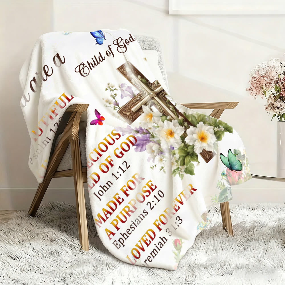 Christianartworkshop Arazzo "Scrittura e Croce Figlio di Dio": ispirazione biblica e accogliente decorazione per la casa - image 4