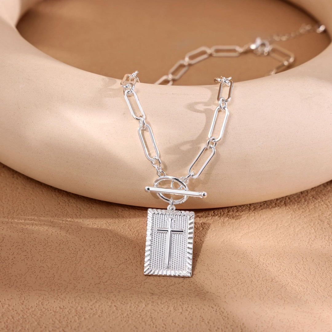 Collana con croce Christianartworkshop : promemoria quotidiano di fede e artigianato artistico per i credenti - image 8