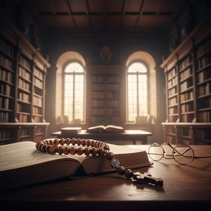 Christianartworkshop Ciondolo per auto con croce in legno "Fedele Viaggio": guida con la pace di Dio - image 7