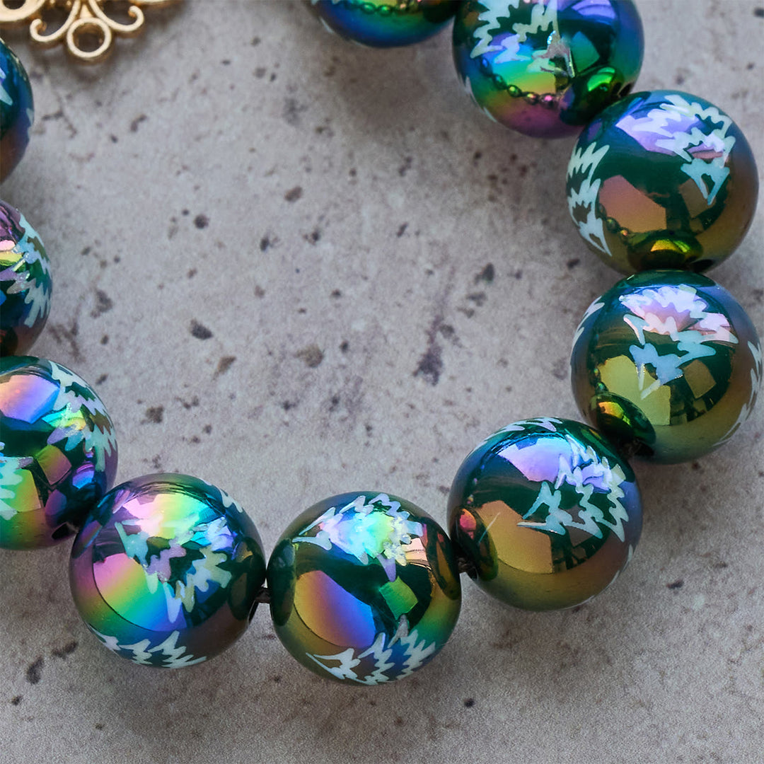 Christianartworkshop Devozione natalizia Rosario tascabile con perline rosse e verdi per le feste: prega ovunque e in qualsiasi momento - image 20