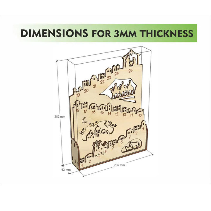 Calendario dell'Avvento della Natività di Christianartworkshop: un viaggio di fede e attesa natalizia - image 4