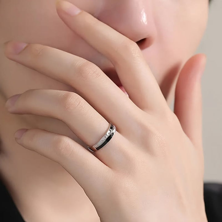 Anello della fede con croce di Christianartworkshop: pace, amore e devozione senza tempo - image 3