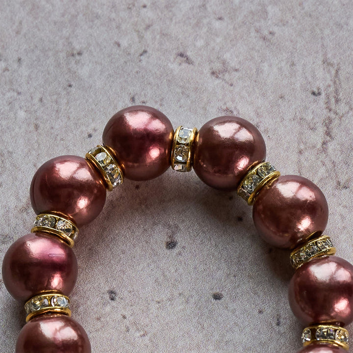 Christianartworkshop Rosario tascabile con accenti mariani: guida celeste e connessione spirituale - image 11