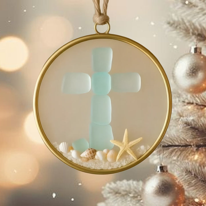Christianartworkshop Seaglass Faith Series Ornaments: Devozione costiera e narrazione sacra - image 8