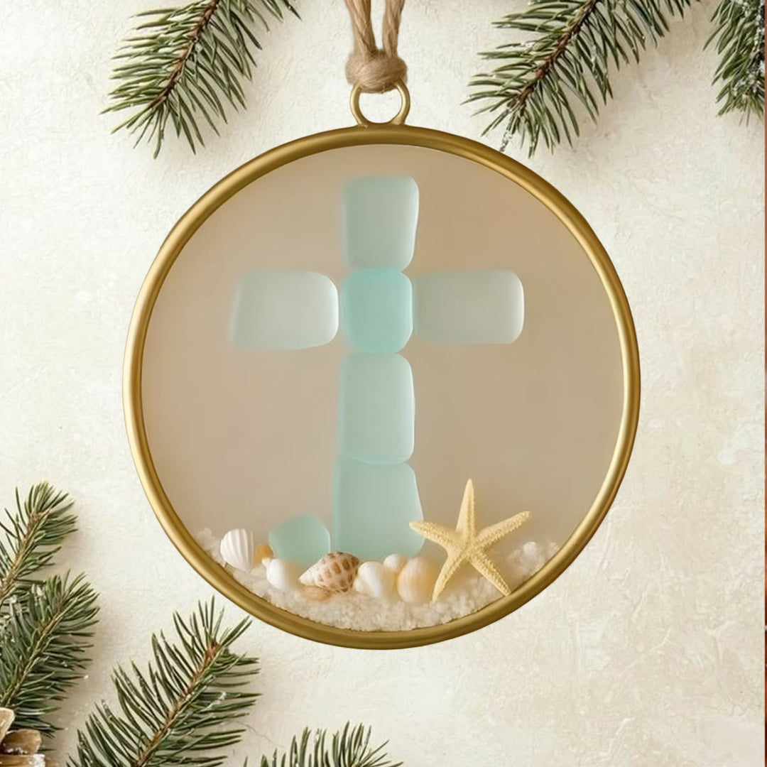 Christianartworkshop Seaglass Faith Series Ornaments: Devozione costiera e narrazione sacra - image 9