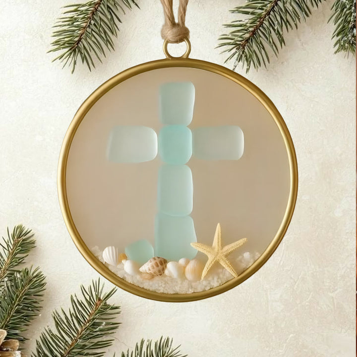 Christianartworkshop Seaglass Faith Series Ornaments: Devozione costiera e narrazione sacra - image 9