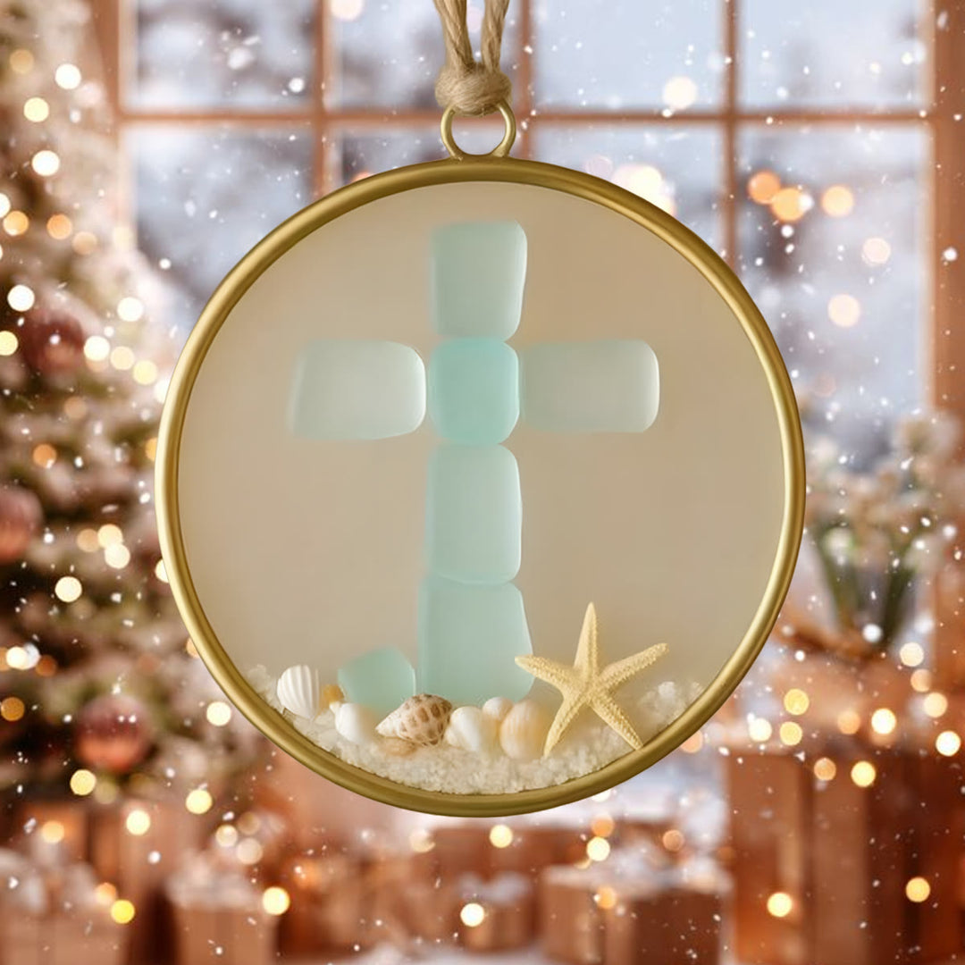 Christianartworkshop Seaglass Faith Series Ornaments: Devozione costiera e narrazione sacra - image 7