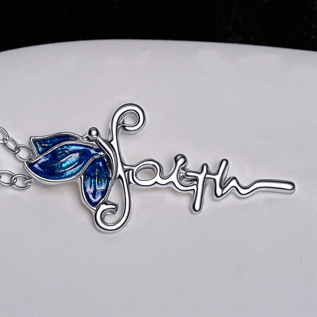 Set di gioielli con croce a farfalla di Christianartworkshop: devozione e simbolismo artistico - image 3