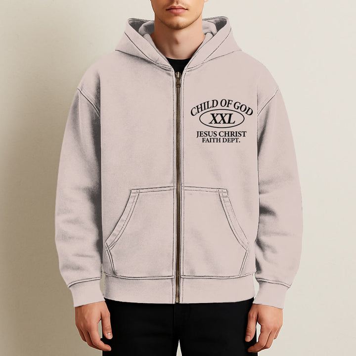 Giacca con cappuccio Child of God Identity di Christianartworkshop: unisci fede ed espressione street-style - image 5