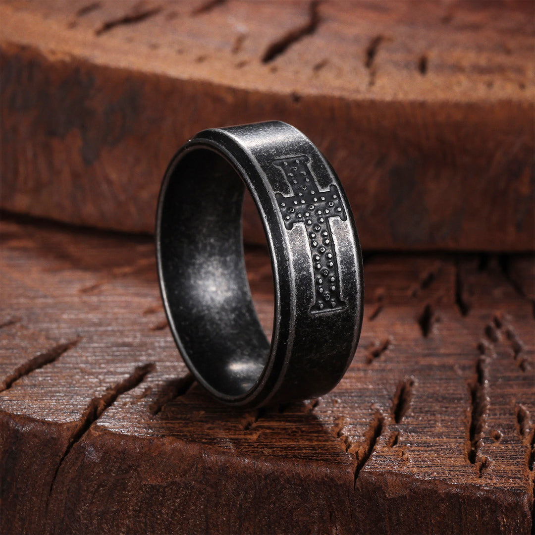 Christianartworkshop Anello con croce a pois: silenziosa devozione per i momenti quotidiani - image 3