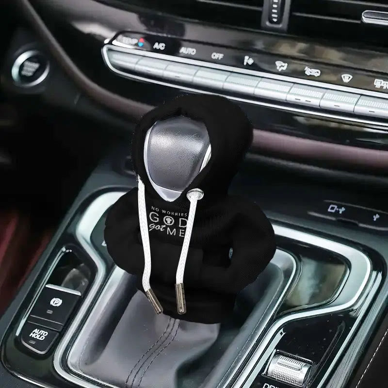 Christianartworkshop God Got Me Felpa con cappuccio Copertura del cambio: calma rassicurante per i viaggi in auto - Nero - image 0