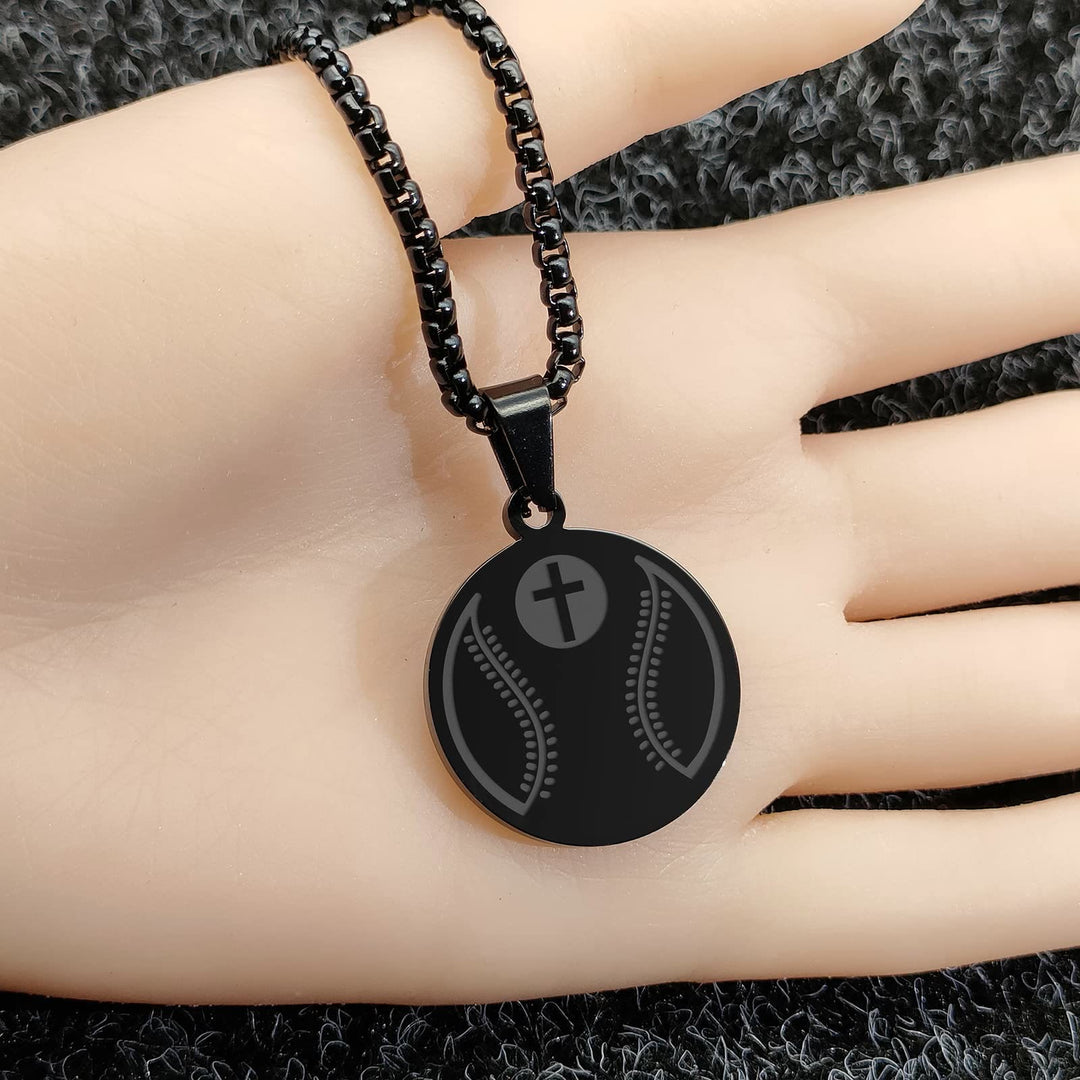 Collana con ciondolo sportivo e preghiera di Christianartworkshop: Filippesi 4:13 e icona sportiva da portare ogni giorno - image 10