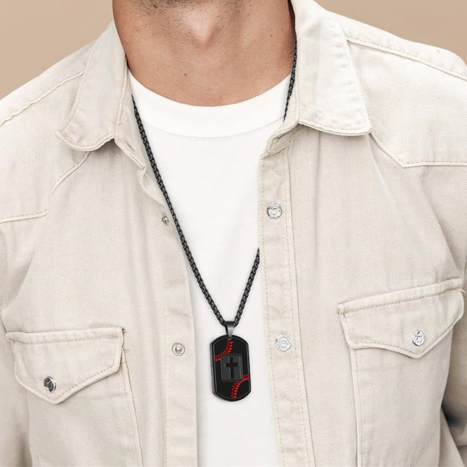 Christianartworkshop Piastrina da baseball lucidata con Scritture: Promemoria di grazia costante per la vita quotidiana - image 2