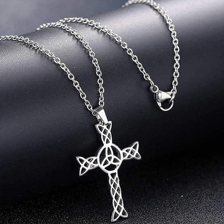 Christianartworkshop Croce irlandese di San Patrizio: promemoria di fede tattile per le routine quotidiane - image 2