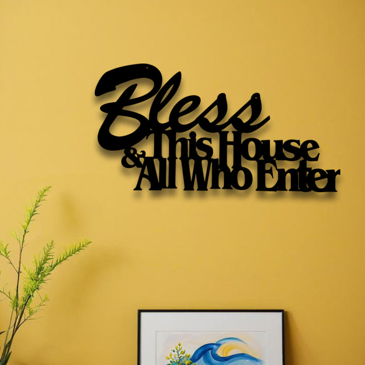 Christianartworkshop Bless This House Decor: regalo di fede tenera per i propri cari - image 5