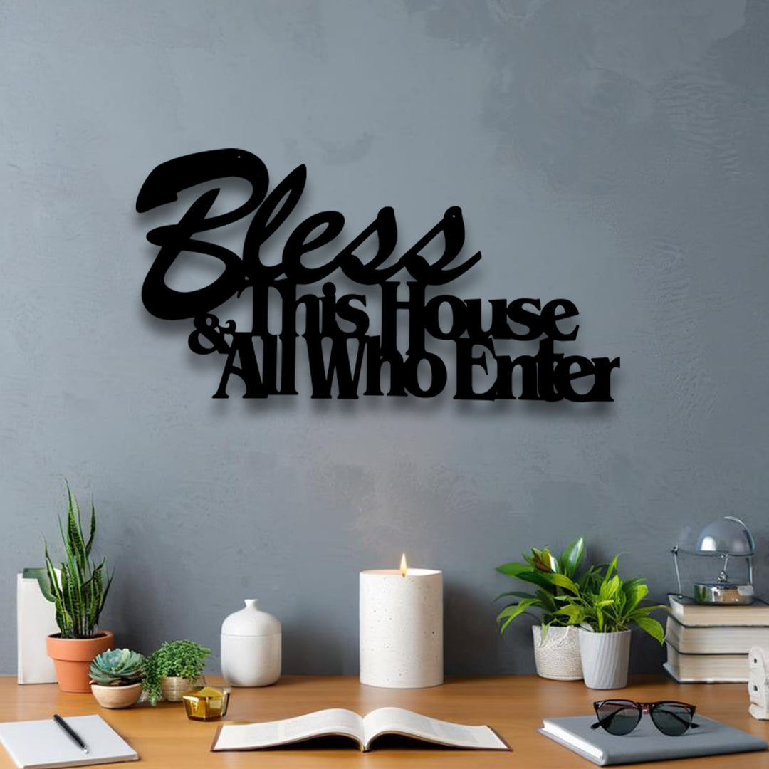 Christianartworkshop Bless This House Decor: regalo di fede tenera per i propri cari - image 4