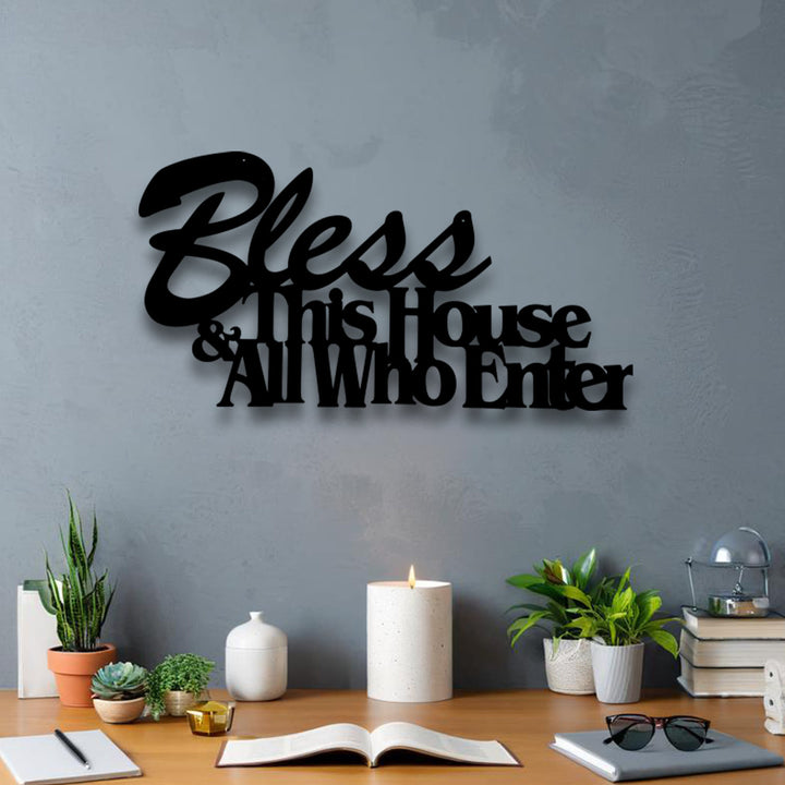 Christianartworkshop Bless This House Decor: regalo di fede tenera per i propri cari - image 4