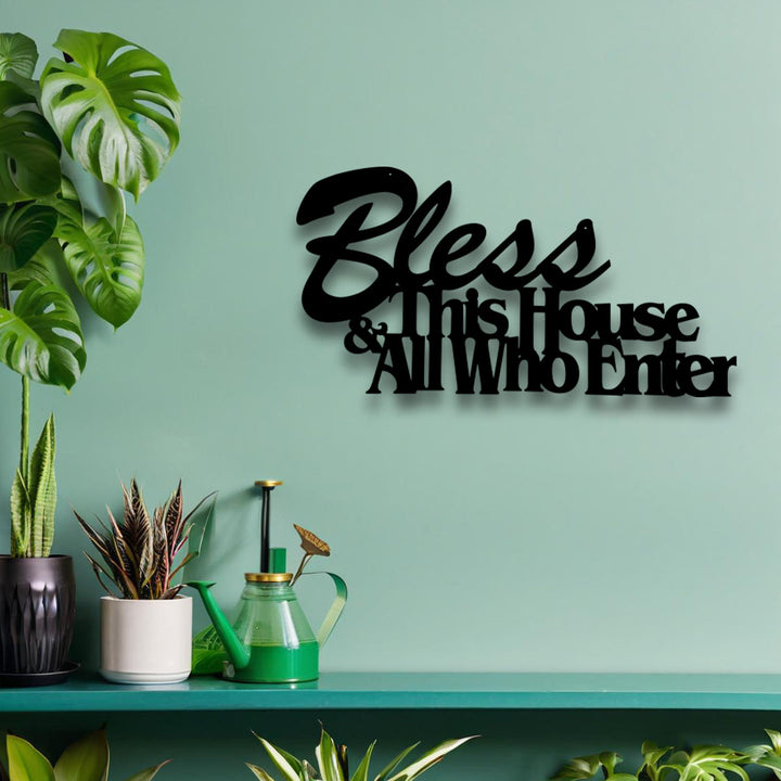 Christianartworkshop Bless This House Decor: regalo di fede tenera per i propri cari - image 6