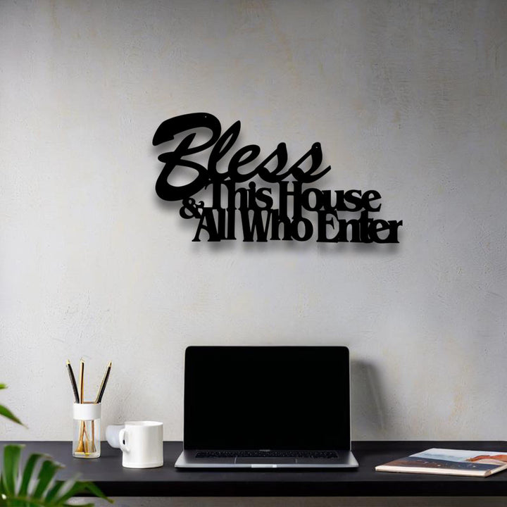 Christianartworkshop Bless This House Decor: regalo di fede tenera per i propri cari - image 2