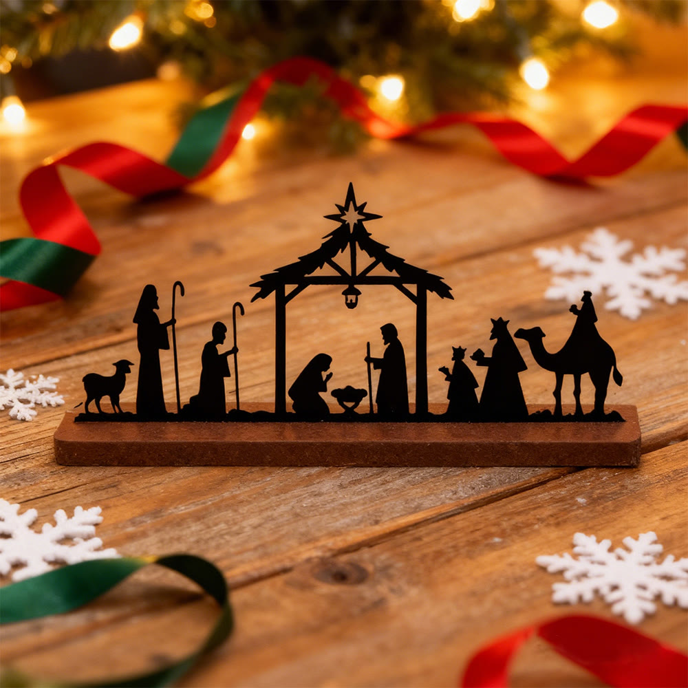 Christianartworkshop Stella di Betlemme Natività Decorazione in ferro: Promemoria di meraviglia costante per le case - image 5