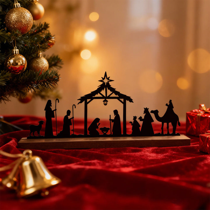 Christianartworkshop Stella di Betlemme Natività Decorazione in ferro: Promemoria di meraviglia costante per le case - image 4