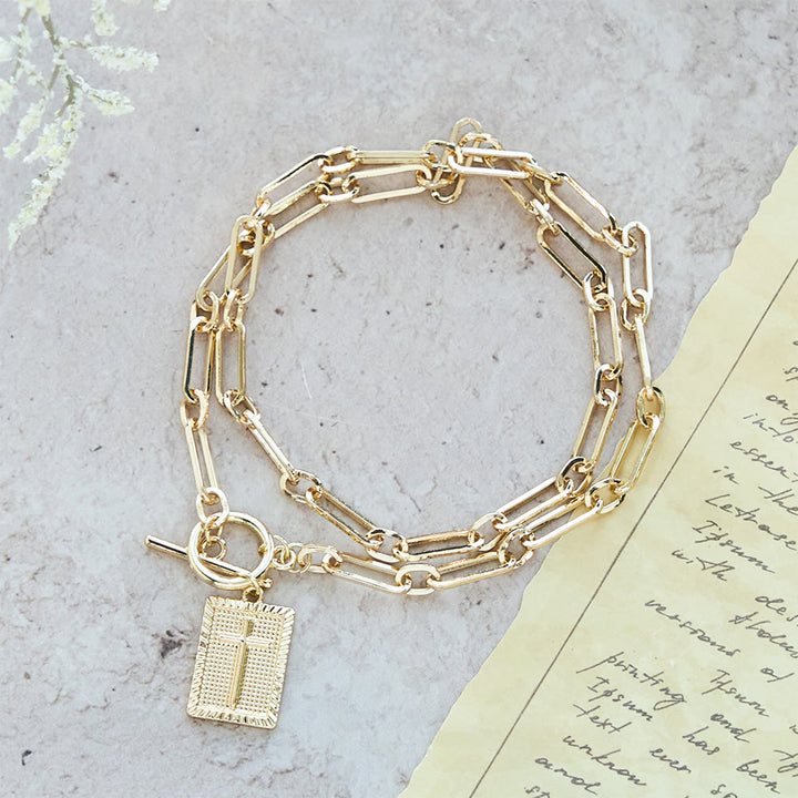 Collana con croce Christianartworkshop : promemoria quotidiano di fede e artigianato artistico per i credenti - image 4