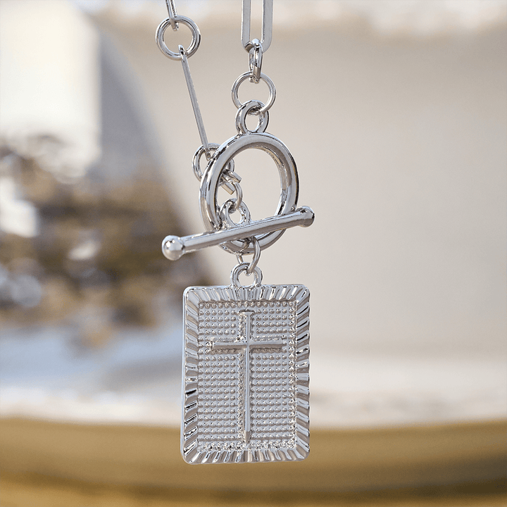 Collana con croce Christianartworkshop : promemoria quotidiano di fede e artigianato artistico per i credenti - image 9