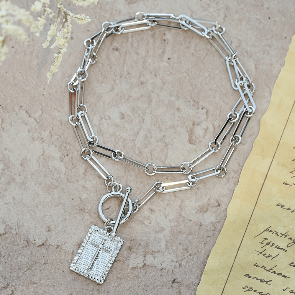 Collana con croce Christianartworkshop : promemoria quotidiano di fede e artigianato artistico per i credenti - image 11
