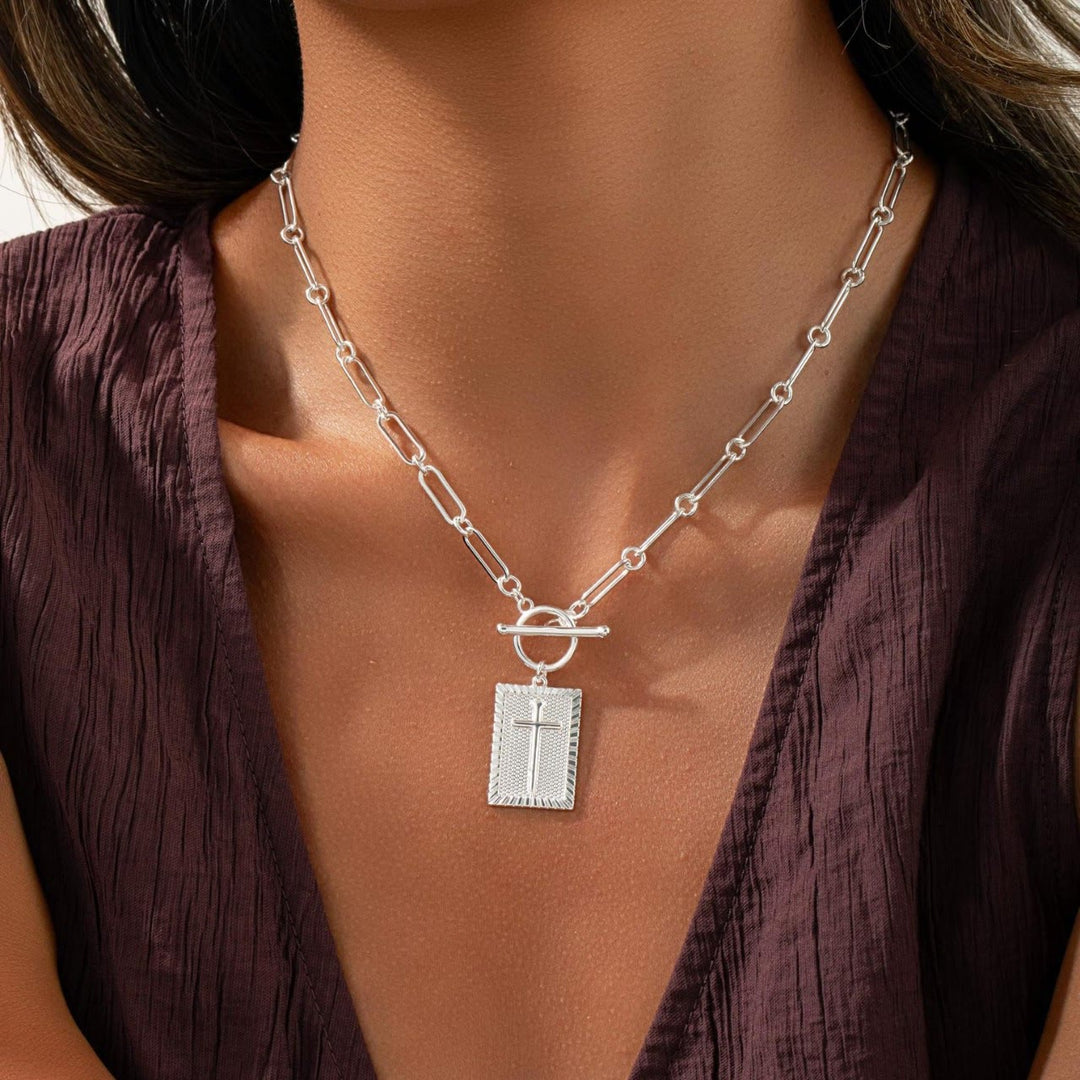 Collana con croce Christianartworkshop : promemoria quotidiano di fede e artigianato artistico per i credenti - image 7