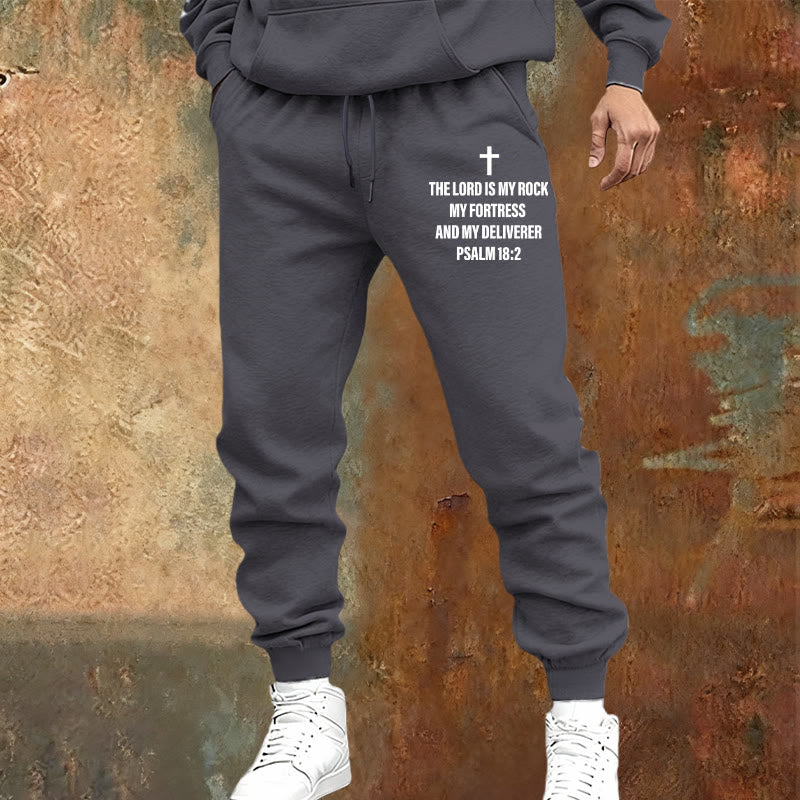 Christianartworkshop Salmo 18:2 con pantaloni della tuta a forma di croce: da indossare ogni giorno con fede incrollabile - image 17
