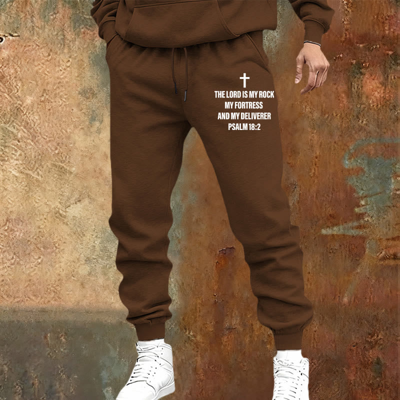 Christianartworkshop Salmo 18:2 con pantaloni della tuta a forma di croce: da indossare ogni giorno con fede incrollabile - image 13