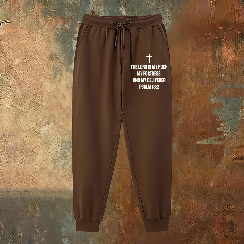 Christianartworkshop Salmo 18:2 con pantaloni della tuta a forma di croce: da indossare ogni giorno con fede incrollabile - image 14
