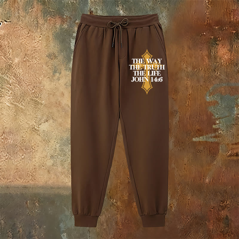 Pantaloni della tuta con croce di John Verse Christianartworkshop : ideali per la chiesa e per le giornate informali - image 18