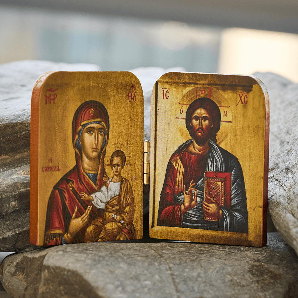 Christianartworkshop Robusta icona spirituale: silenzioso promemoria della presenza divina - image 7