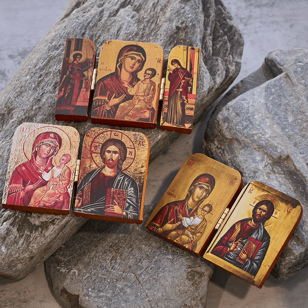 Christianartworkshop Robusta icona spirituale: silenzioso promemoria della presenza divina - image 3