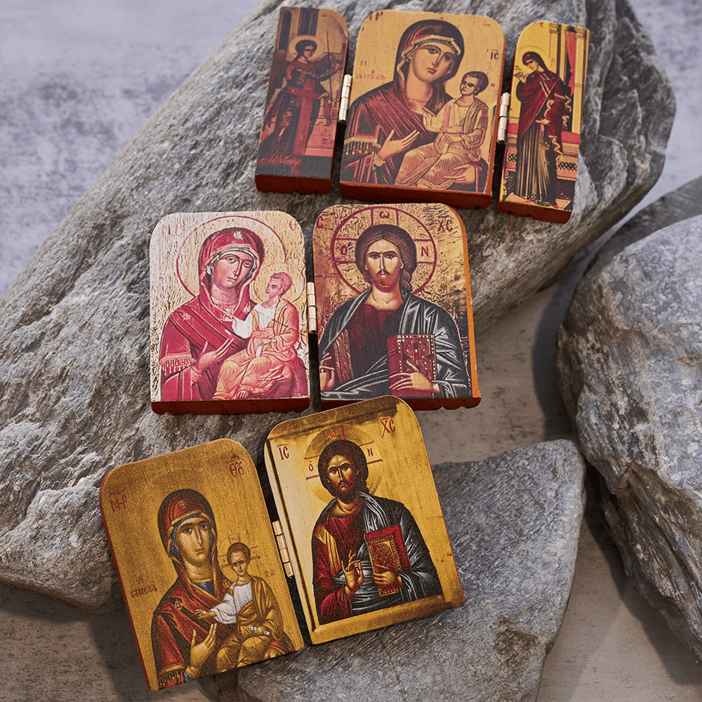 Christianartworkshop Robusta icona spirituale: silenzioso promemoria della presenza divina - image 1