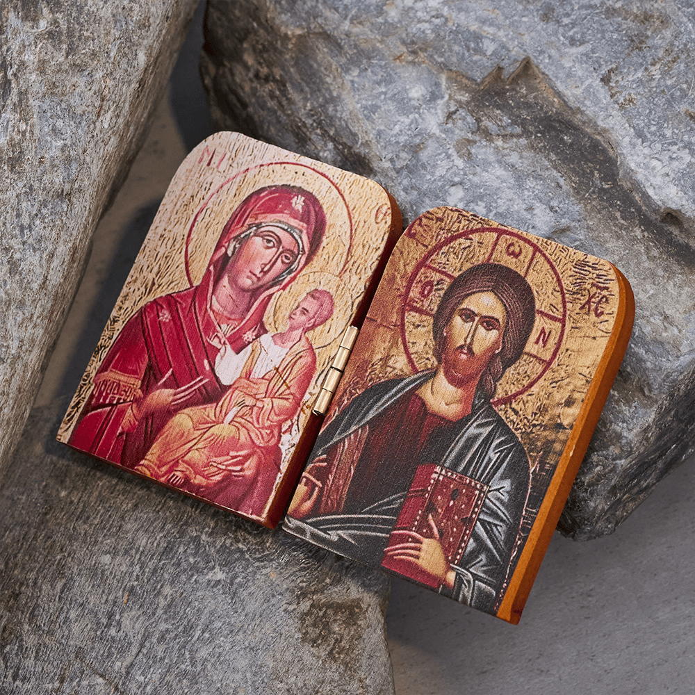 Christianartworkshop Robusta icona spirituale: silenzioso promemoria della presenza divina - UN - image 0