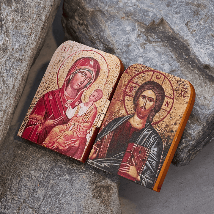 Christianartworkshop Robusta icona spirituale: silenzioso promemoria della presenza divina - UN - image 0