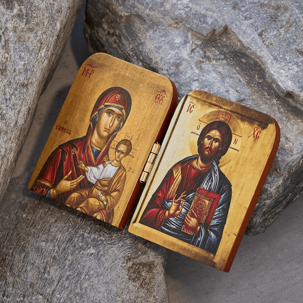Christianartworkshop Robusta icona spirituale: silenzioso promemoria della presenza divina - B - image 6