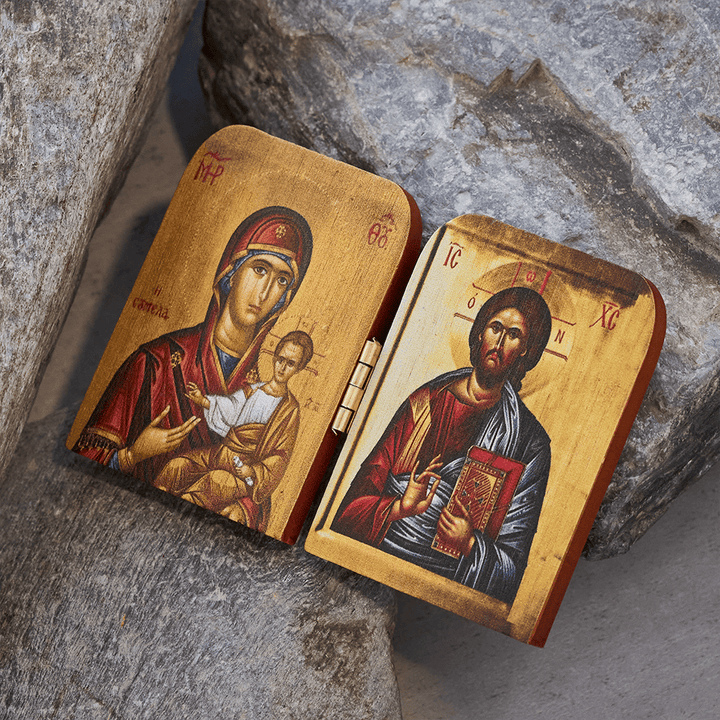 Christianartworkshop Robusta icona spirituale: silenzioso promemoria della presenza divina - B - image 6