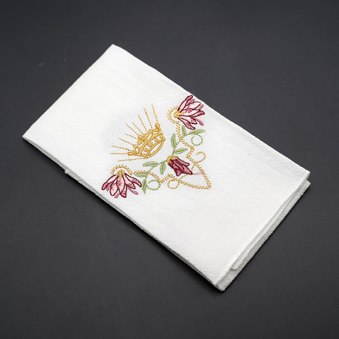Christianartworkshop Fazzoletto Sacro Ricamato: Fede in Ogni Punto - B - 1 pezzo - image 7