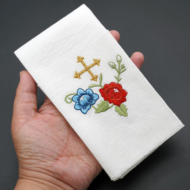 Christianartworkshop Fazzoletto Sacro Ricamato: Fede in Ogni Punto - image 32