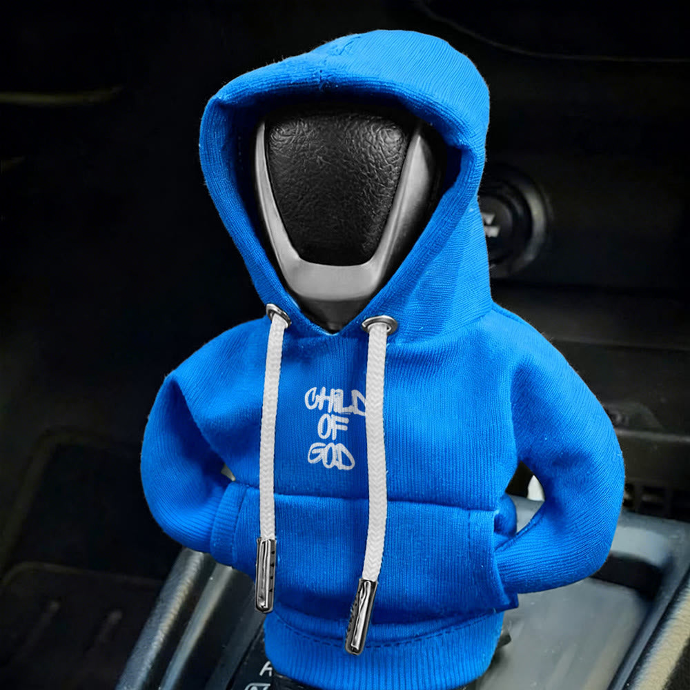 Christianartworkshop Child of God Hoodie Car Shift Cover: una dichiarazione di identità - Azzurro cielo - image 0